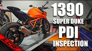 KTM Super Duke 1390 | Pre-Delivery Inspection Process