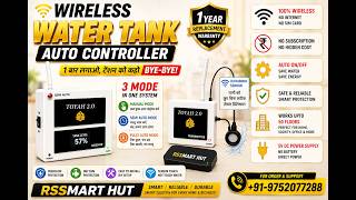 TOYAH 2.O - Wireless Water Tank Auto Controller
