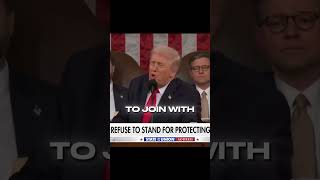 Trump Puts EVERY Democrat on the Spot LIVE — "Stand Up if You Agree Americans Come First!" #Shorts