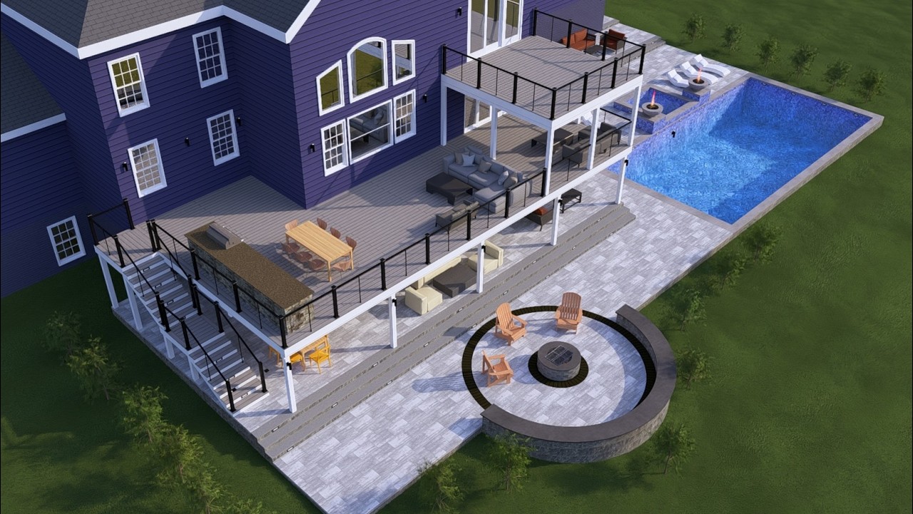 Landscape, Interior and Deck designs - YouTube