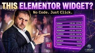Create Professional Business Hours in Elementor in Seconds