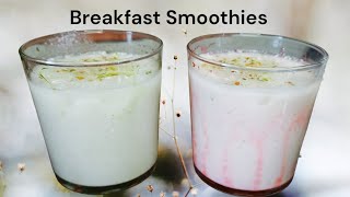 How to make dhaba style Banana Oats Smoothie easy