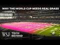 Inside FIFA’s Race to Move Natural Grass to All 16 World Cup Stadiums | WSJ Tech Behind