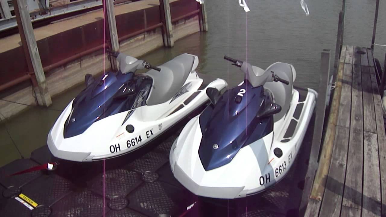 Yamaha Jet Skis for rent at Clemons Boats in Sandusky Ohio! YouTube