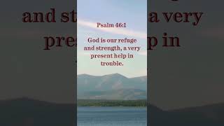 GOD IS OUR REFUGE AND STRENGTH🙏🏽 #shorts #christianmotivation #dailymotivation