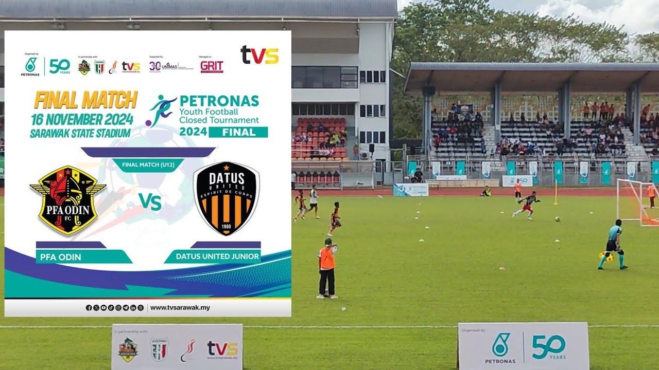 PFA ODIN vs DATUS UNITED JR | Final Match Under 12 | PETRONAS Youth Football Closed Tournament 2024