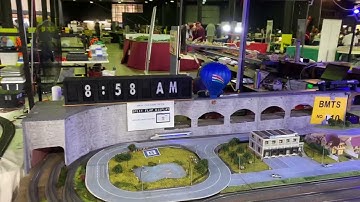 Digital Marklin World Train Layout - Tablet Controls, Arduino Hot Air Balloon, Split Flap Display