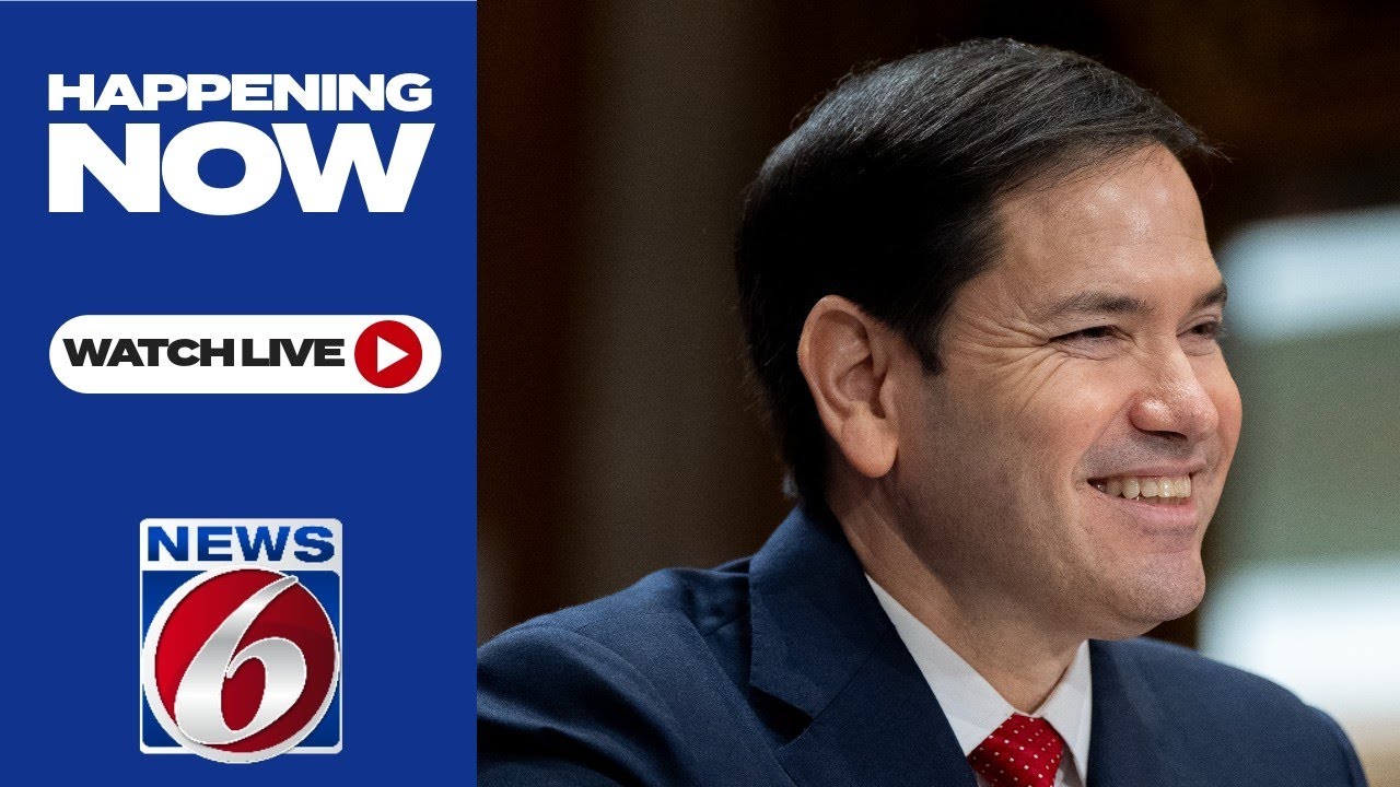 WATCH LIVE: Marco Rubio sworn in as secretary of state - YouTube