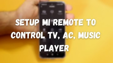 Redmi Note 10s/Pro/Max: How to Setup Mi Remote to control TV, AC, Music Player [Hindi]