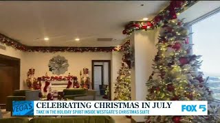 INSIDE LOOK at the Christmas Suite at Las Vegas resort