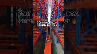 Your Warehouse, Smarter Than Ever! 🔥 #warehouse #smartstorage #rackingsystem #warehousesolutions