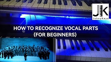 How To Recognize / Teach Vocal Parts | For Beginners (Part 1)