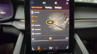 POLESTAR 2 Problem w/ Climate Control Temperature !