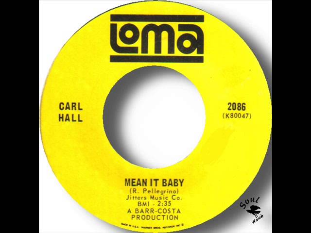Carl Hall - Mean It Baby