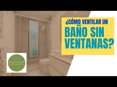 EXTRACTOR DE AIRE EM BAÑOS SIN VENTANA: ¿FUNCIONA?