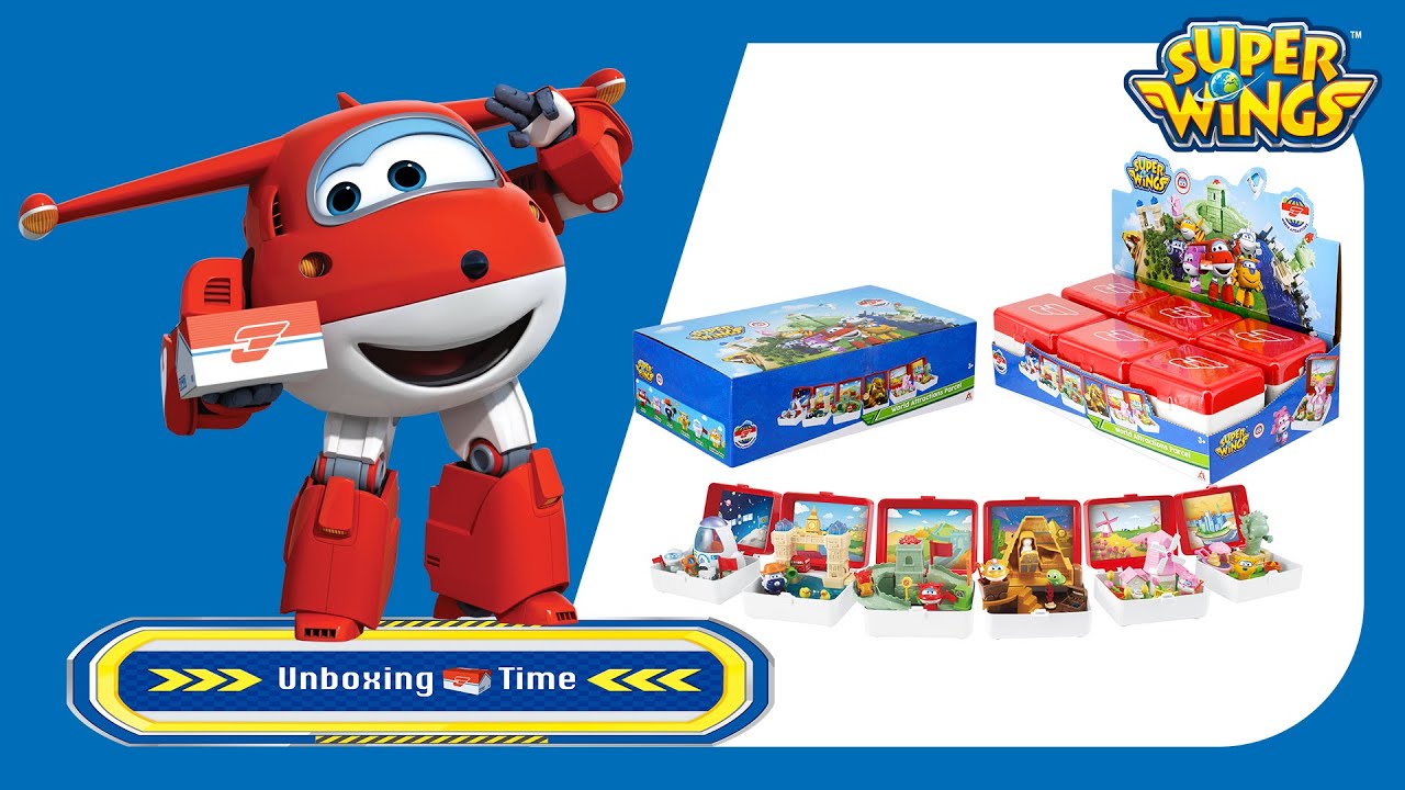 Super Wings Mysterious Parcel] World Attractions Theme - YouTube