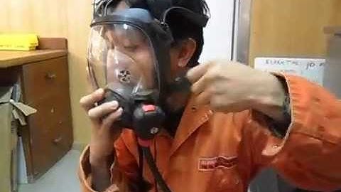 H2S Emergency Donning on 15min Supplied Air Breathing Apparatus (SABA)  by gee