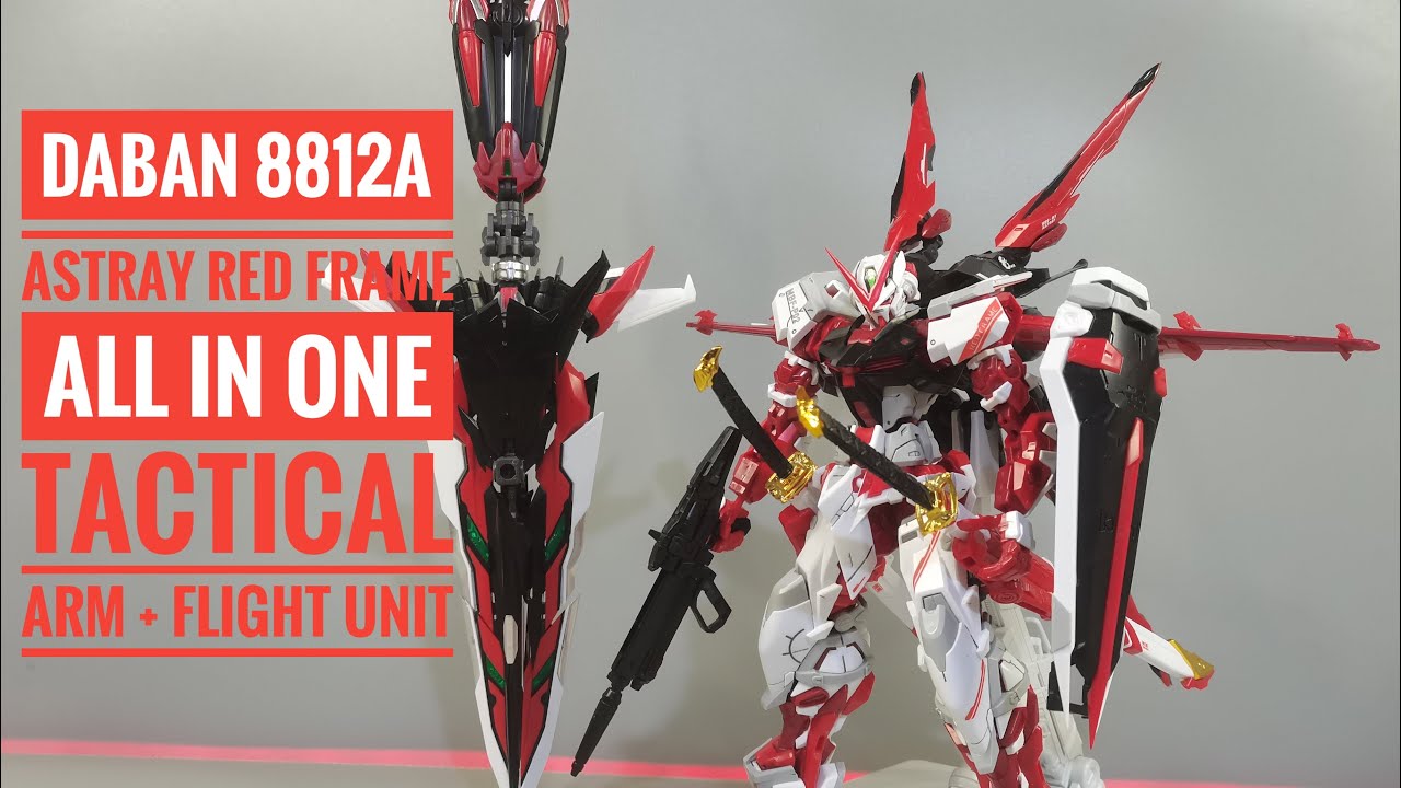 Daban 8812A Astray Red Frame Tactical Arm + Flight Unit All in One ...