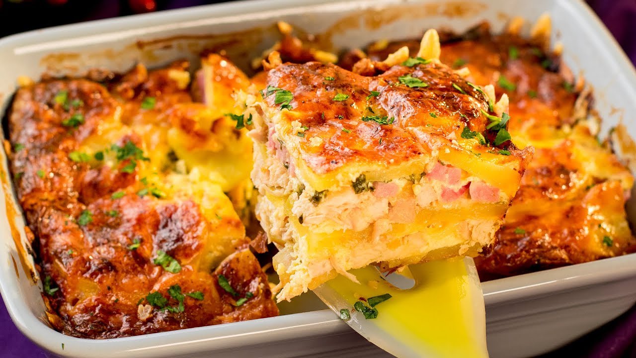 Extrem einfach und wahnsinnig lecker - Hähnchenbrust-Moussaka mit ...