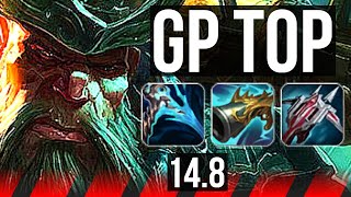 GANGPLANK vs FIORA (TOP) | Comeback, 57k DMG, Legendary, 600+ games | EUW Master | 14.8