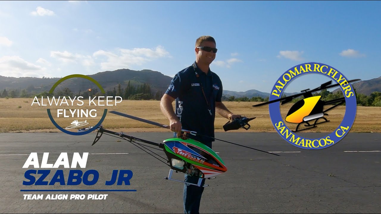 Alan Szabo Jr ALIGN T-REX 600XN Friday San Diego Funfly 2018