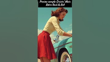 Thumbnail of "Cruisin' Main" - A new song sample preview with that retro 1950's Rock & Roll heart!