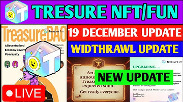 Treasure Nft Withdrawal Process😱 | Treasure Fun Withdrawal | Treasure Nft New Update |Account verify
