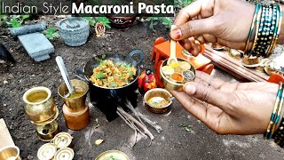 Pasta recipe / Indian spice macaroni Pasta/ Indian style pasta recipe/ pasta recipe in tamil/ pasta