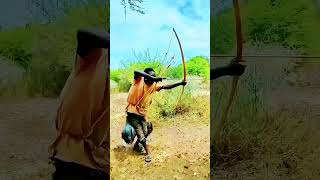 Skill Over Silence – African Jungle Traditional Hunt ⚡🏹🌿 #Shorts #TraditionalSkills #HuntLife #viral
