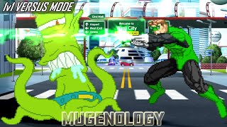 Kang Warner Vs Green Lantern Hal Jordan - The Simpsons Vs Dc Comics - Mugen