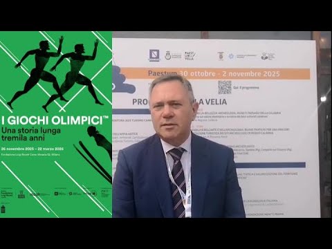 Video Tomba delle Olimpiadi a Milano-Cortina 2026: intervista al Sindaco di Tarquinia Francesco Sposetti