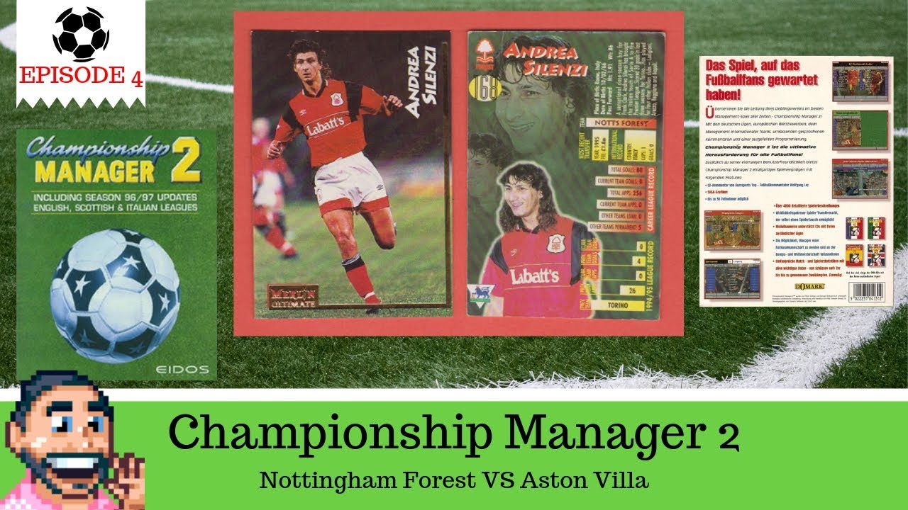 Championship Manager 2 Episode 40 Nottingham Forest vs Arsenal