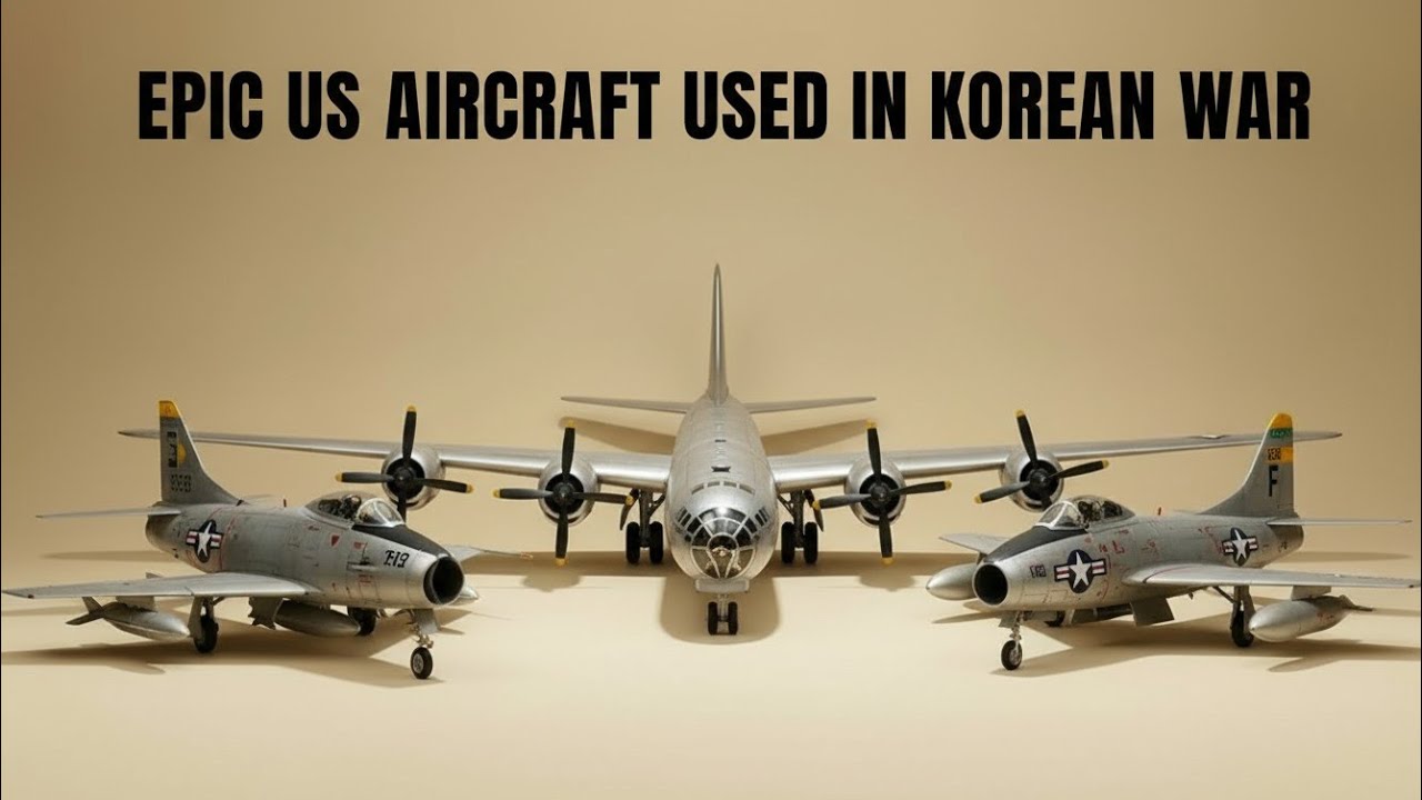 Every Us Aircraft Used in Korean War