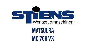 Matsuura MC 760 VX