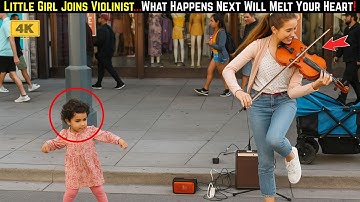 INCREDIBLY CUTE GIRL JOINS ME | Dua Lipa - Levitating | Violin Cover - Karolina Protsenko...