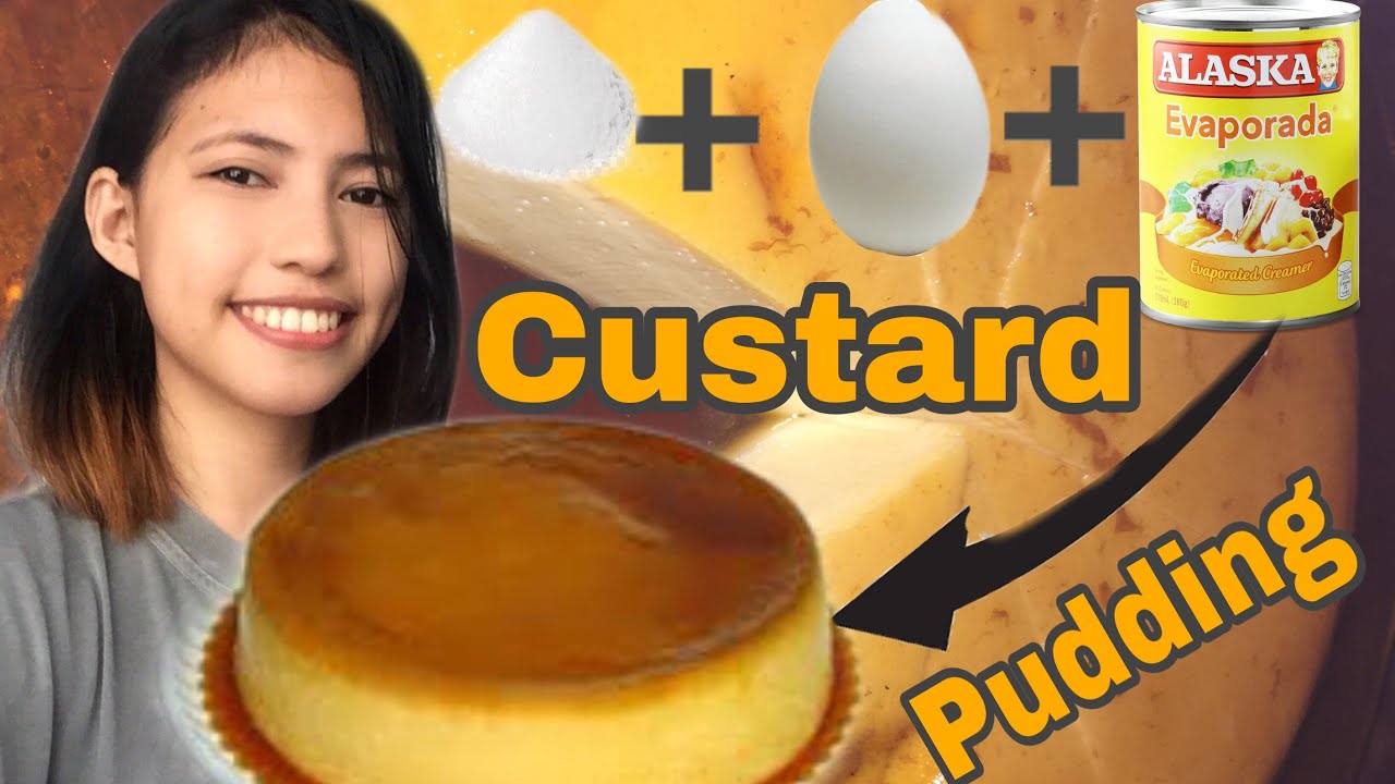 3 INGREDIENTS ONLY | CUSTARD PUDDING - YouTube