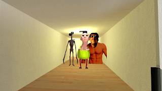 FIRE IN THE HOTEL SIRENHAD,HAMODHABIBI AND OBUNGA GMOD FUNNY VIDEO#nextbot #tikitoongmod