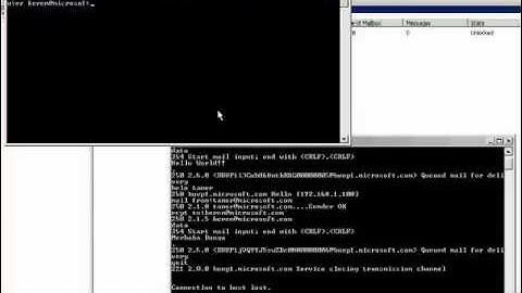 Windows Server 2003 Mail Server Test