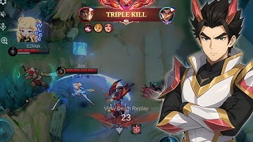 FINALLY FOUND A PRO LAPU LAPU EXP LANE! | YU ZHONG GAMEPLAY
