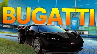 New Bugatti Freestyling In Rocket League