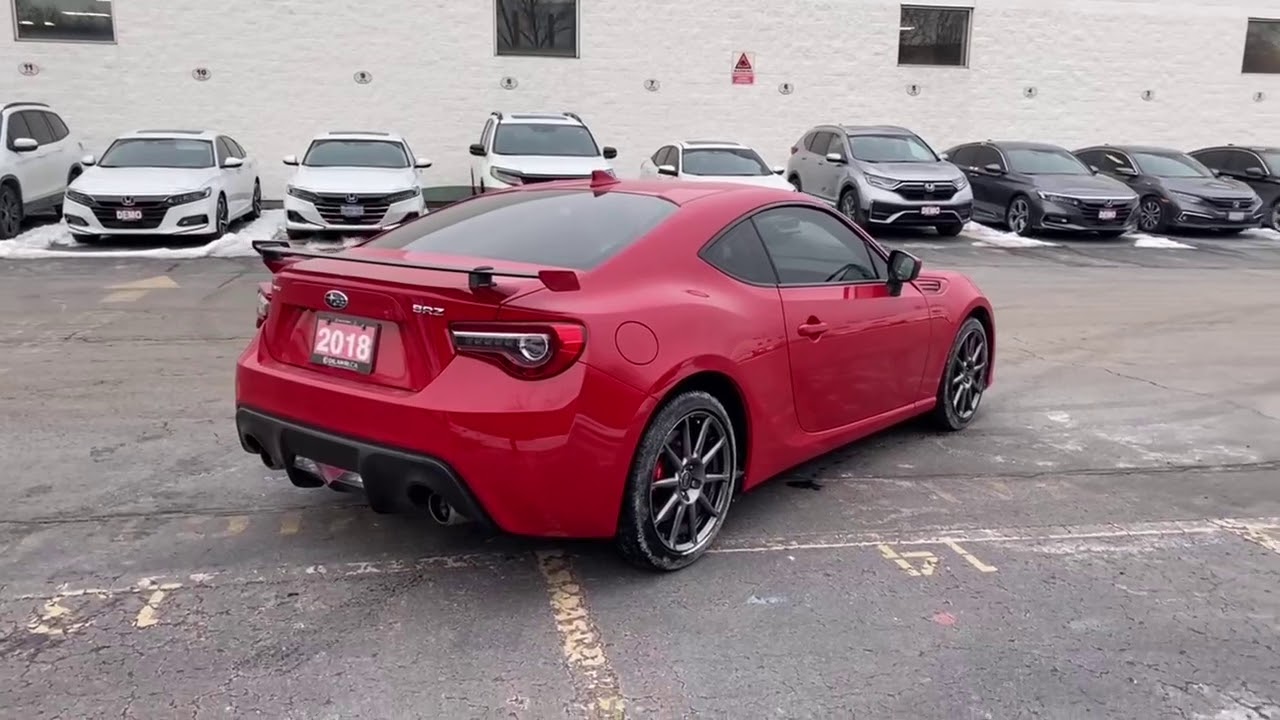 Subaru BRZ Sport-Tech RS 6sp 2018 Clean Carfax|Nav|Heated Seats|CarPlay|Brembos