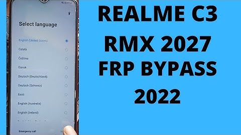 realme c3 ( RMX2027 ) frp bypass with pc | realme c3 frp unlock tool |