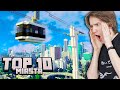 NAJLEPSZE MIASTA w MINECRAFT! | TOP 10 SZYMEQ