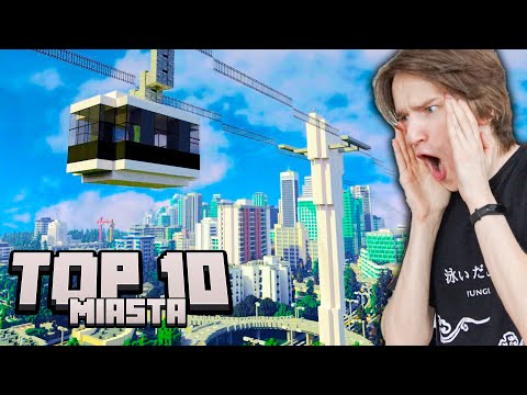 NAJLEPSZE MIASTA w MINECRAFT! | TOP 10 SZYMEQ