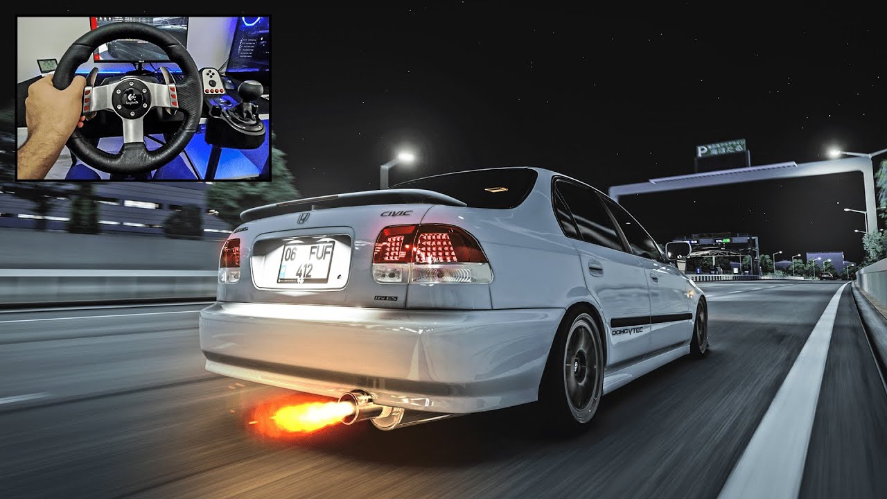 ASSETTO CORSA - Ebru Gündeş & Bergen - Söyleyin x Benim İçin Üzülme l Honda Civic 1.6 ies