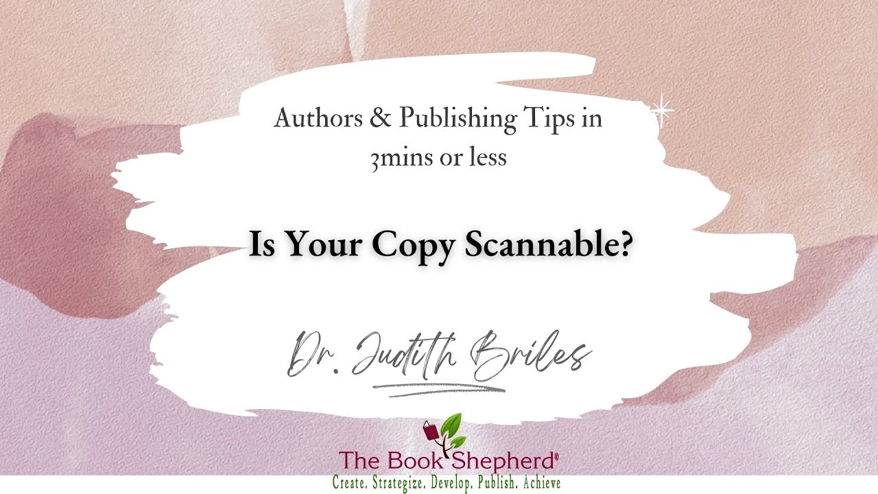 Is Your Copy Scannable - YouTube