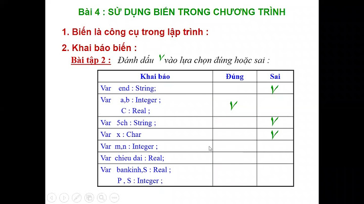 So sánh sự khác nhau giữa biến và hằng năm 2024