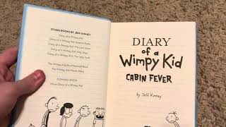 Diary of a Wimpy Kid Cabin Fever 2011 Book