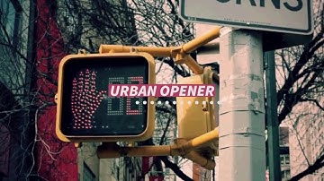 Urban Opener Premiere Pro Templates