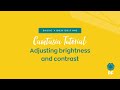 Camtasia Tutorial: How to adjust the brightness and contrast of your videos
